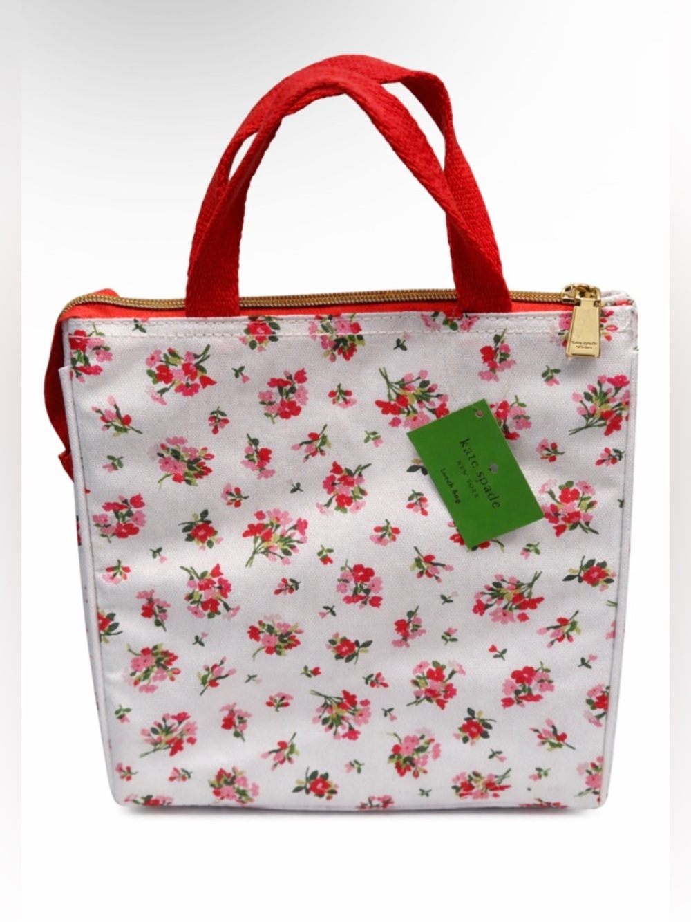 Kate Spade Floral Insulated Lunch Tote Bag-NWT